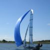 16ft Skiff under spinnaker