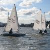 Shane leading Peter F & Peter McA, chasing Jonno