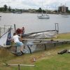 Skiff rigging