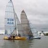 14 Feb Skiffs on start - no wind